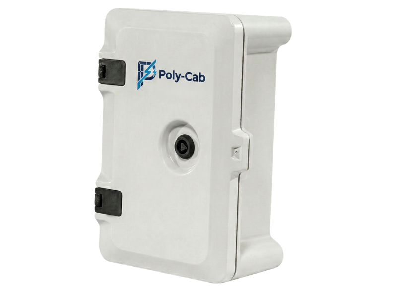 Poly-Cab closed side view